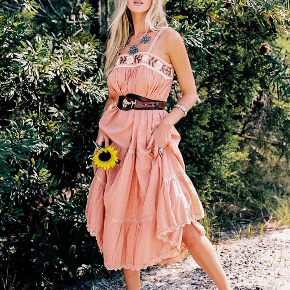 Chasing Unicorns Prairie Winds Midi Maxi Dress XS - Picture 1 of 7